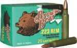 223 Rem 62 Grain Soft Point 20 Rounds BEAR Ammunition 223 Remington